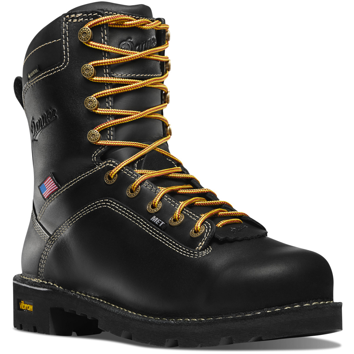 Botas De Trabajo Danner Hombre Mexico - Quarry USA Negros - AXGLT3618